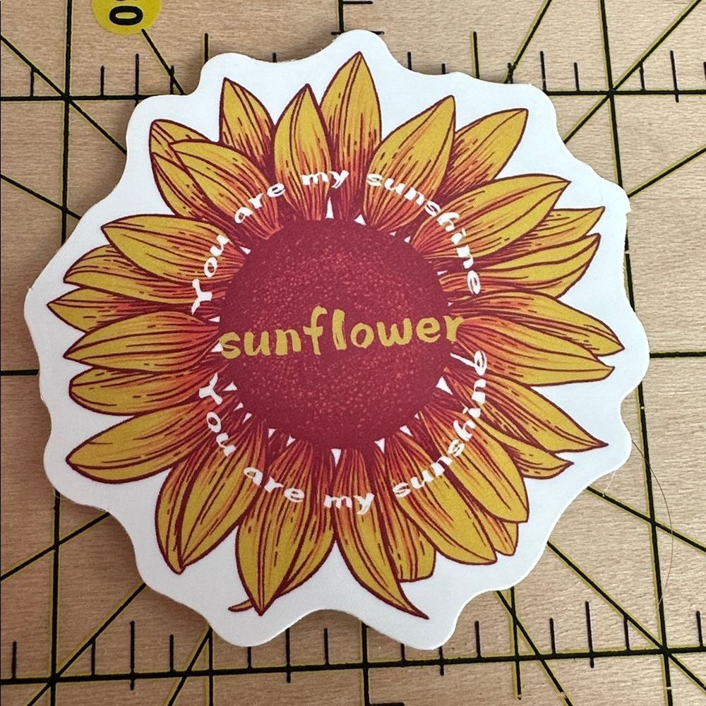 💜13/$13 +Bundle Sticker Sale | Sunshine Sunflower Flowers Waterproof Sticker